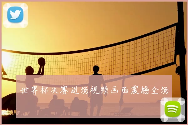 世界杯决赛进场视频画面震撼全场