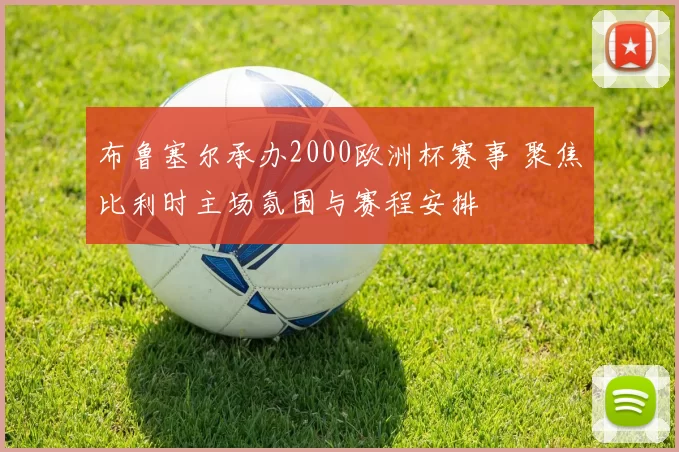 布鲁塞尔承办2000欧洲杯赛事 聚焦比利时主场氛围与赛程安排