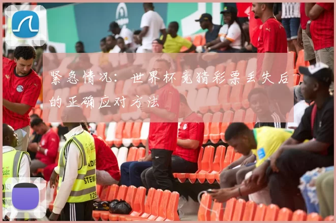 紧急情况:世界杯竞猜彩票丢失后的正确应对方法
