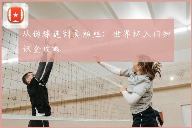 从伪球迷到真粉丝:世界杯入门知识全攻略